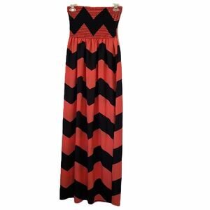 Espresso Smocked Chest Maxi Dress